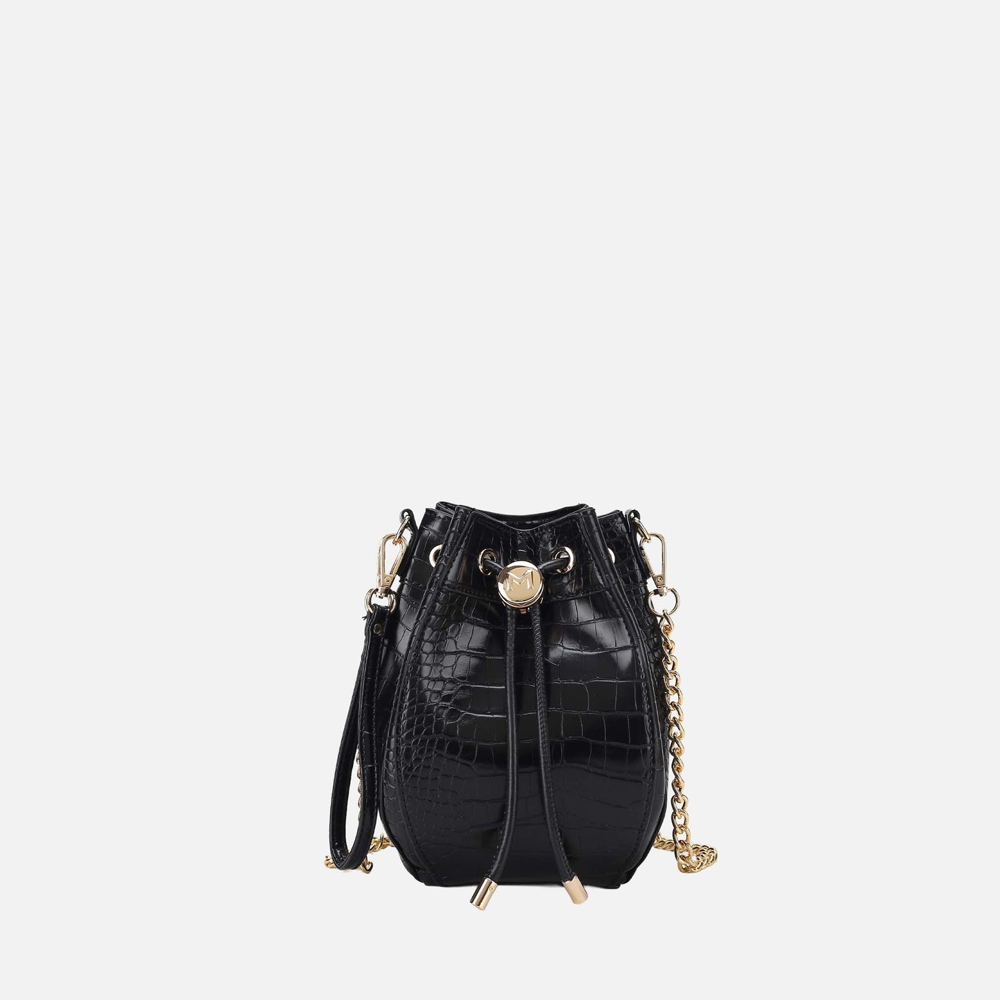 Cassidy Embossed Bucket Bag