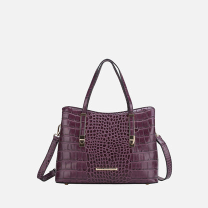 MKF Collection by Mia K. - Aurelia Embossed Shoulder Bag