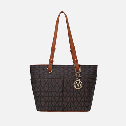 MKF Collection by Mia K. - Lori Signature Tote Bag