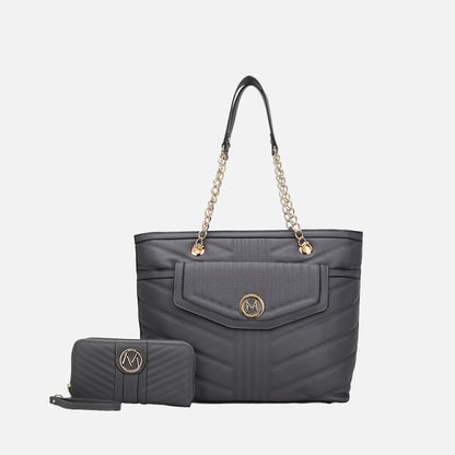 Chiari Tote Bag and Wallet Set