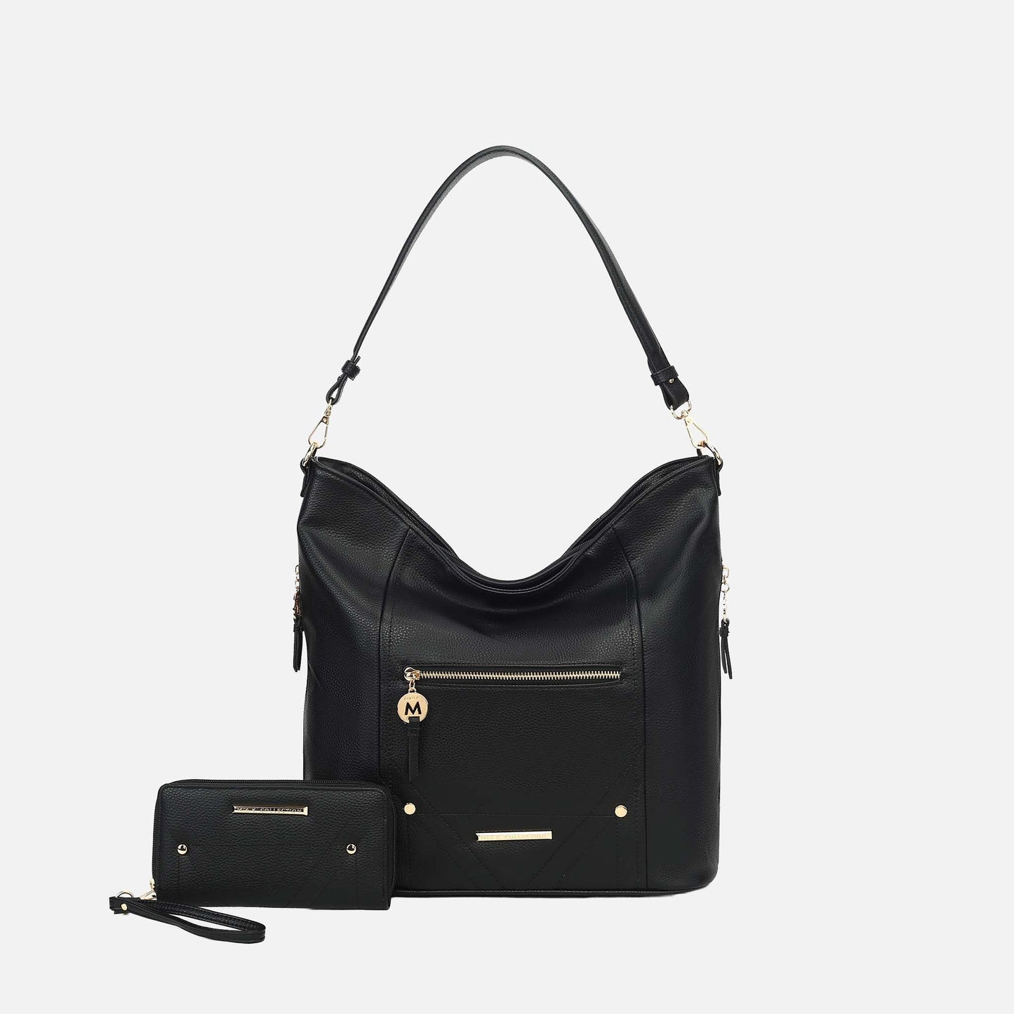 Jordina 2 PCS Shoulder Bag with Matching Wallet
