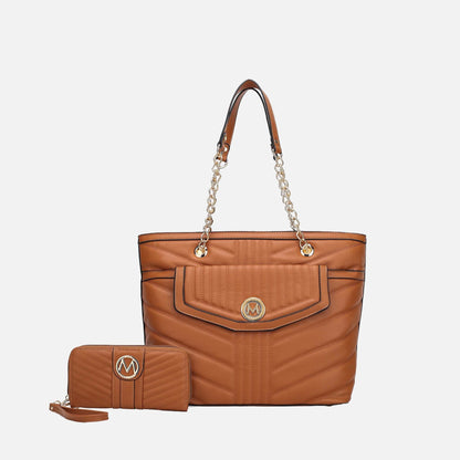 Chiari Tote Bag and Wallet Set