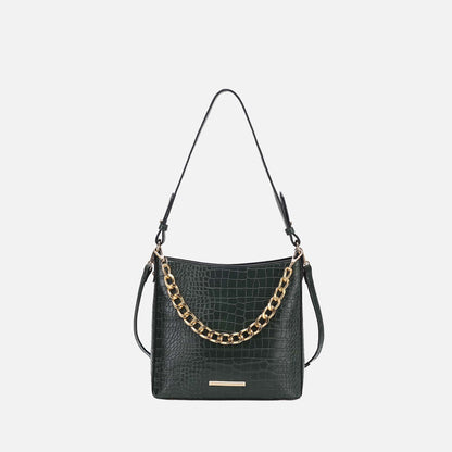 MKF Collection by Mia K. - Bizzy Embossed Shoulder Bag