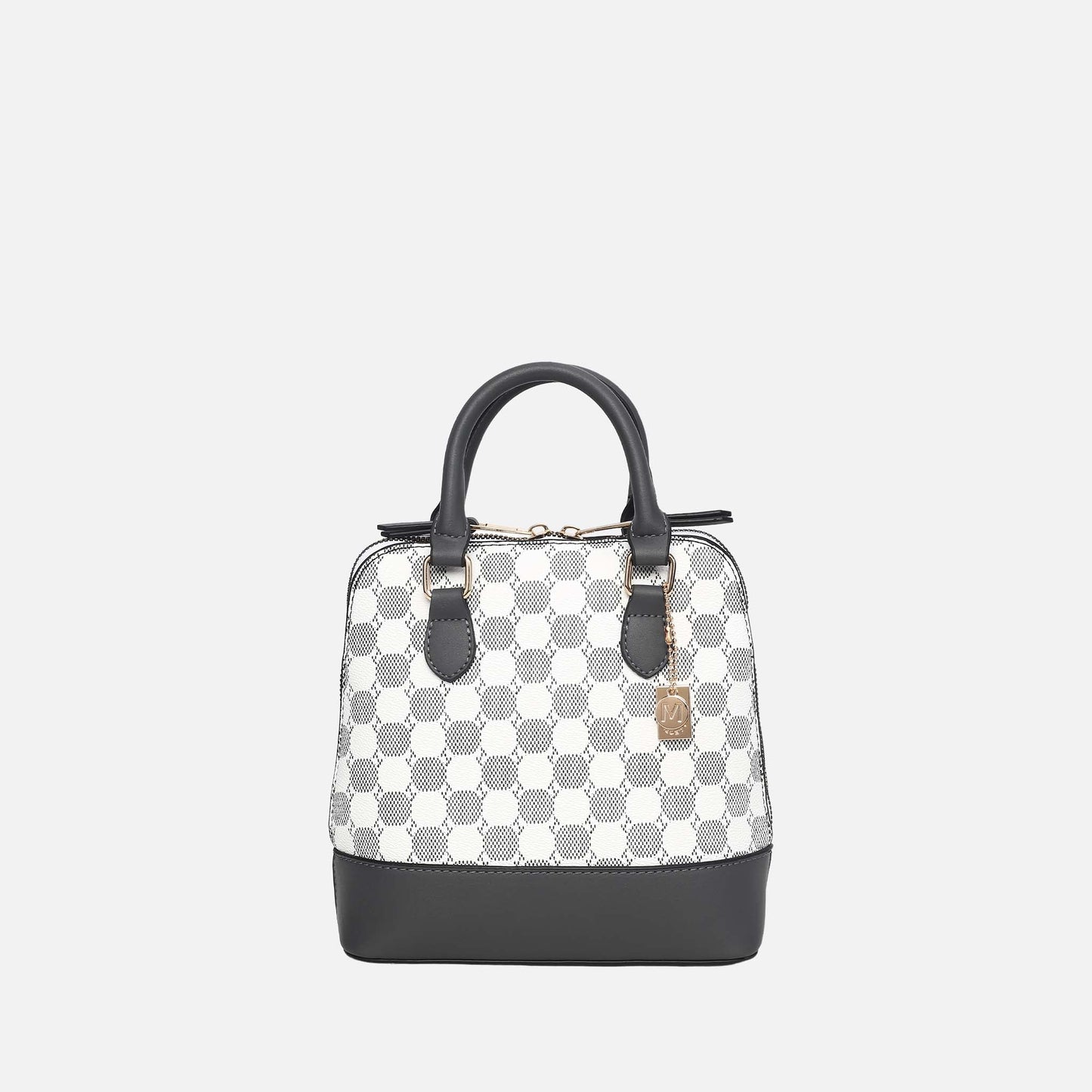 Marjorie Circular Print Satchel Bag