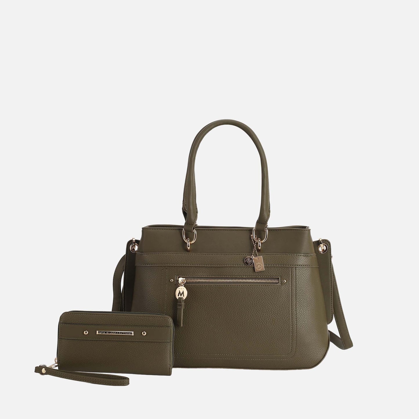 Gardenia Tote Bag and Wallet Set