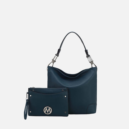 Viviana Hobo Bag and Wristlet Set