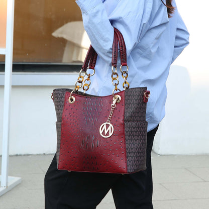 MKF Collection by Mia K. - Miriam Signature Tote Bag
