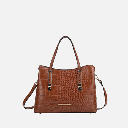 MKF Collection by Mia K. - Aurelia Embossed Shoulder Bag
