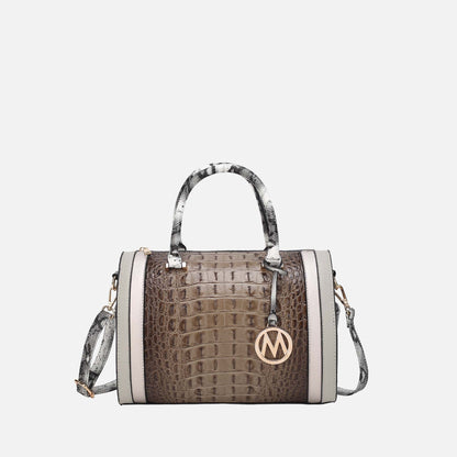 MKF Collection by Mia K. - Eleanor Embossed Shoulder Bag
