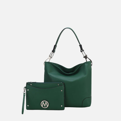 Viviana Hobo Bag and Wristlet Set