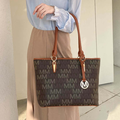 MKF Collection by Mia K. - Alexy Signature Tote Bag and Set