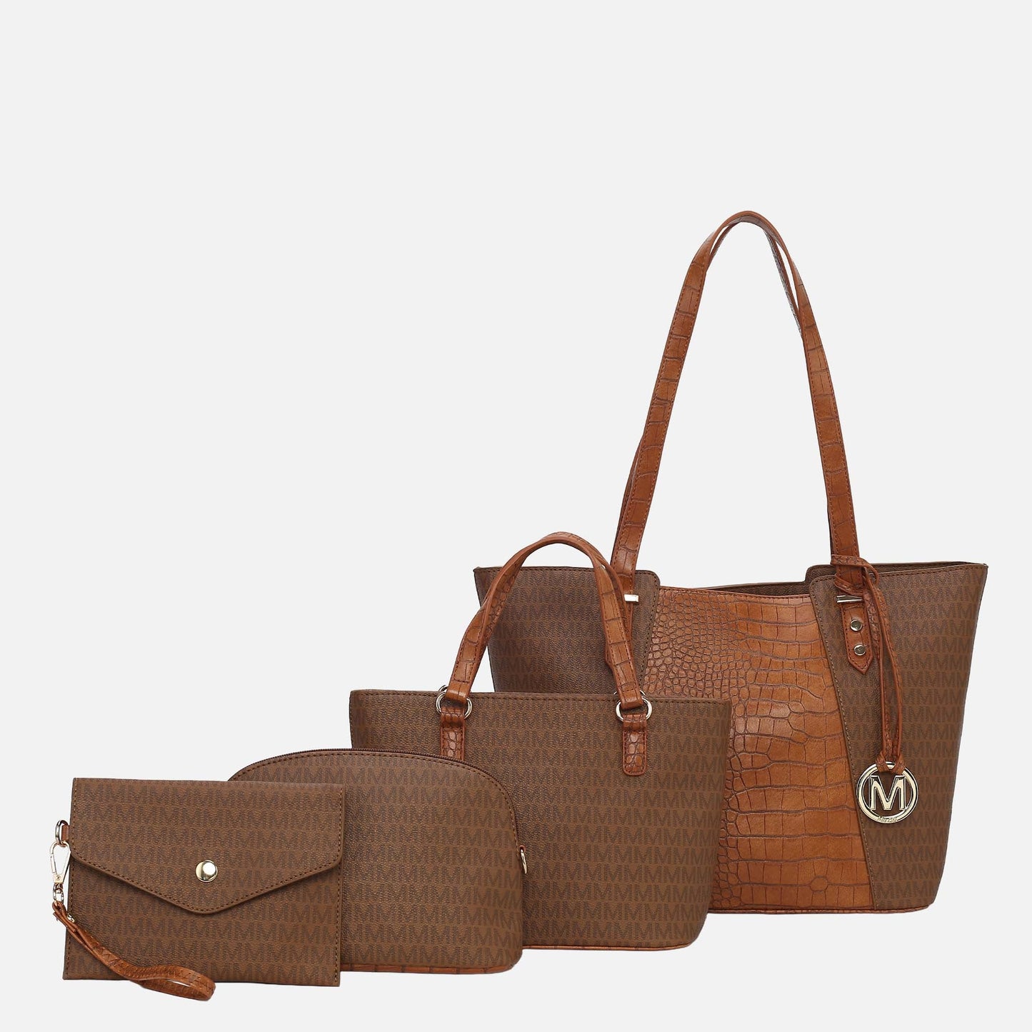 MKF Collection by Mia K. - Lippa M Signature Tote and Set