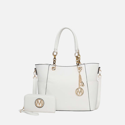 MKF Collection by Mia K. - Bonita Tote Bag and Wallet Set