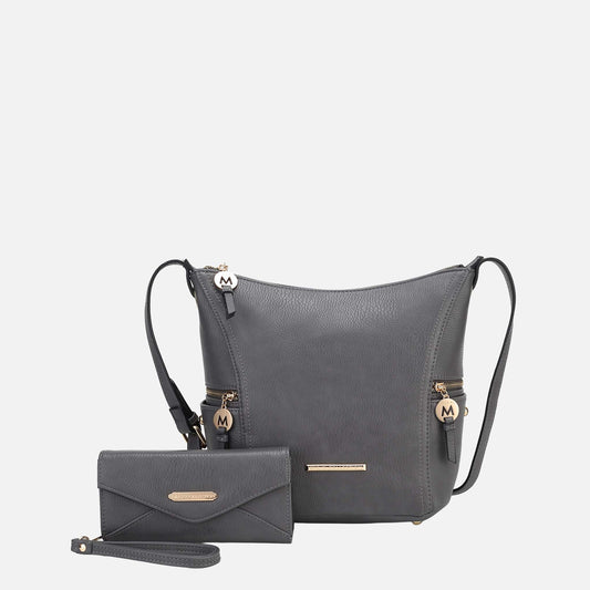MKF Collection by Mia K. - Lux Shoulder Bag and Set