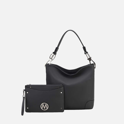Viviana Hobo Bag and Wristlet Set
