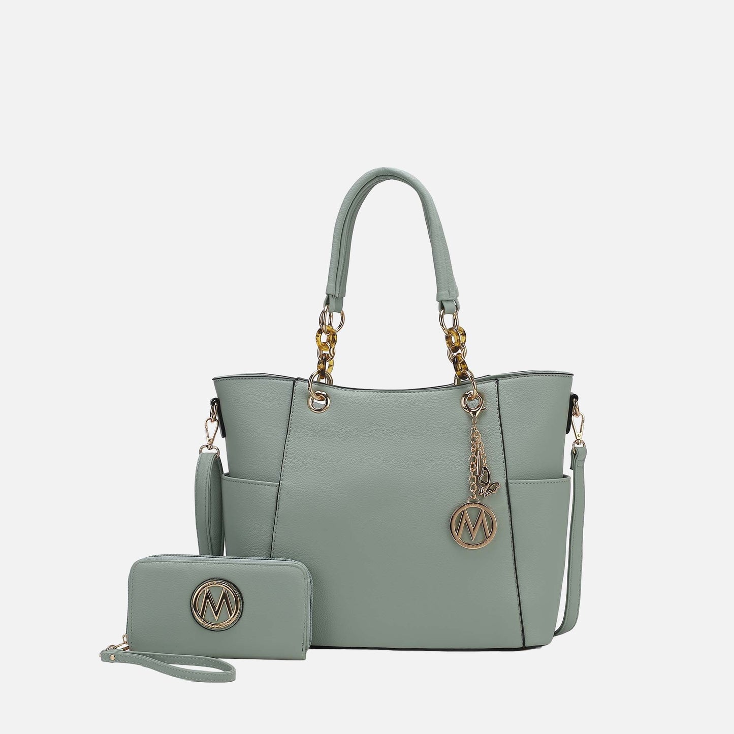 MKF Collection by Mia K. - Bonita Tote Bag and Wallet Set