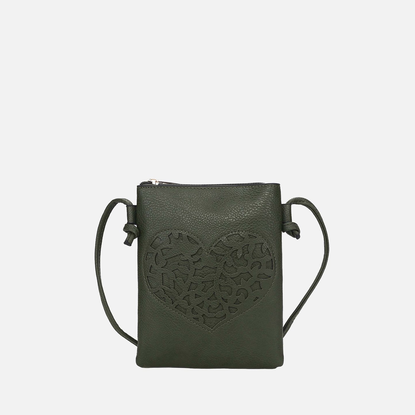 MKF Collection by Mia K. - Heartly Crossbody Bag