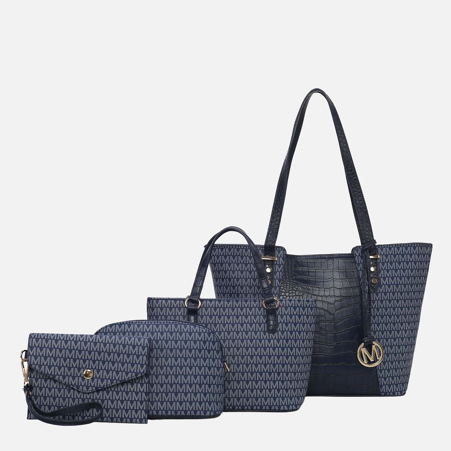 MKF Collection by Mia K. - Lippa M Signature Tote and Set