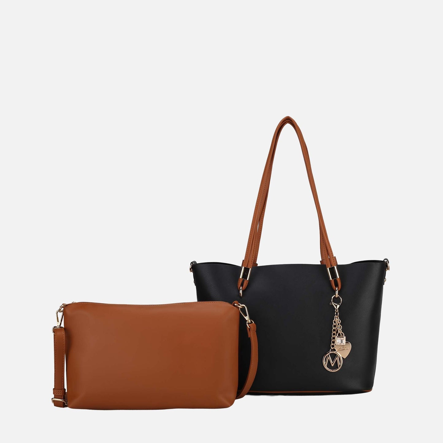 MKF Collection by Mia K. - Malay Tote Bag and Cosmetic Pouch Set
