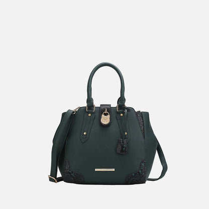 MKF Collection by Mia K. - Lorena Embossed Shoulder Bag