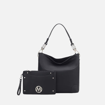 Viviana Hobo Bag and Wristlet Set