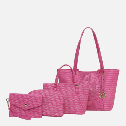 MKF Collection by Mia K. - Lippa M Signature Tote and Set