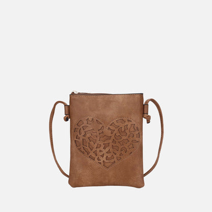 MKF Collection by Mia K. - Heartly Crossbody Bag