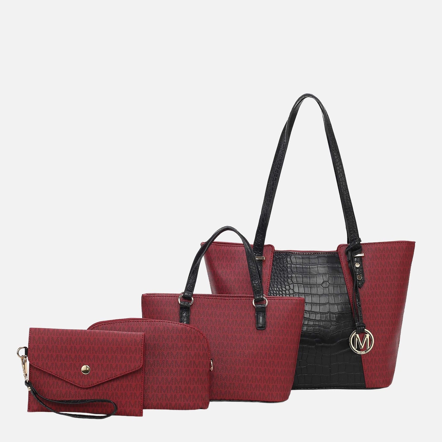 MKF Collection by Mia K. - Lippa M Signature Tote and Set