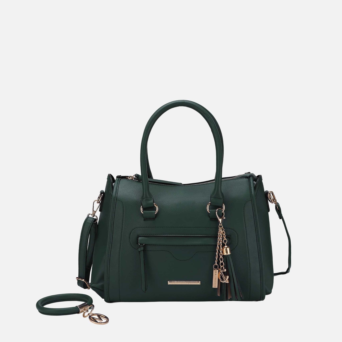 Valeria Shoulder Bag and Bracelet Keyring