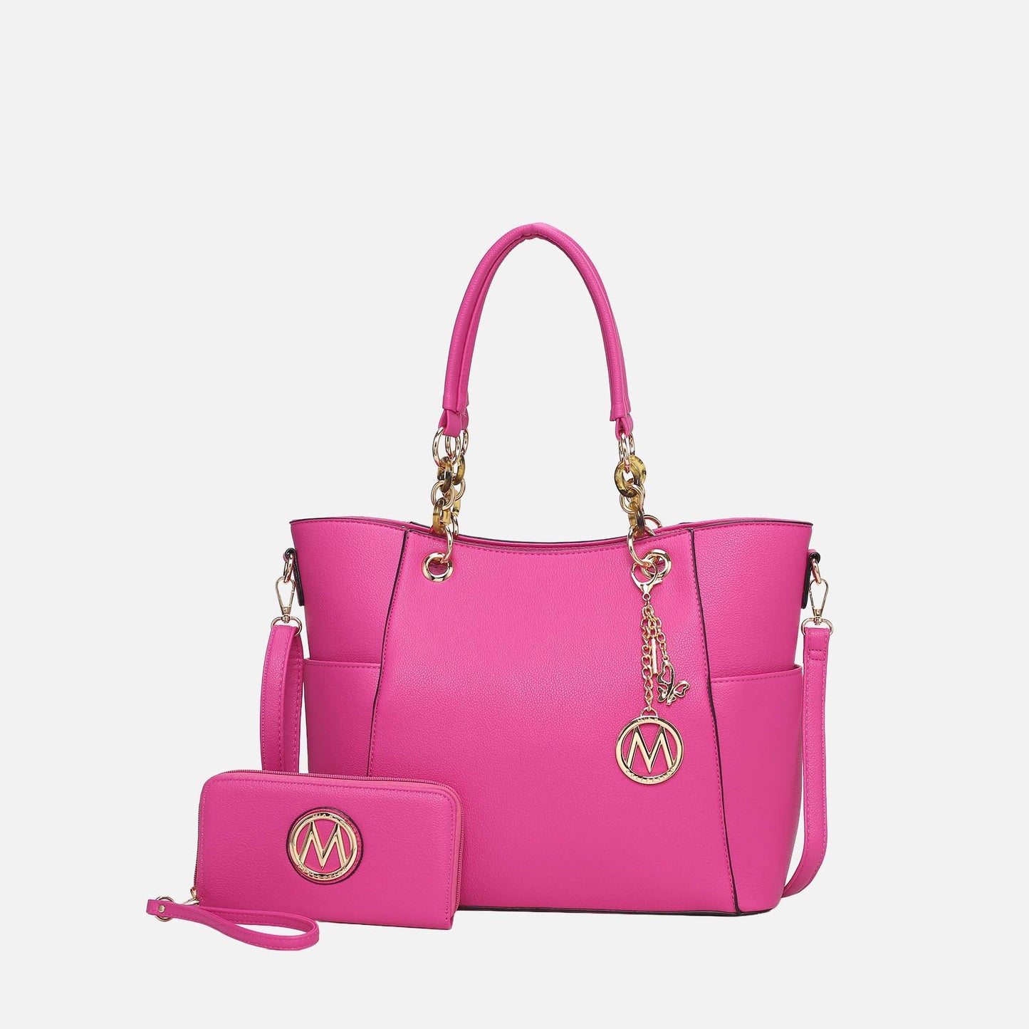 MKF Collection by Mia K. - Bonita Tote Bag and Wallet Set