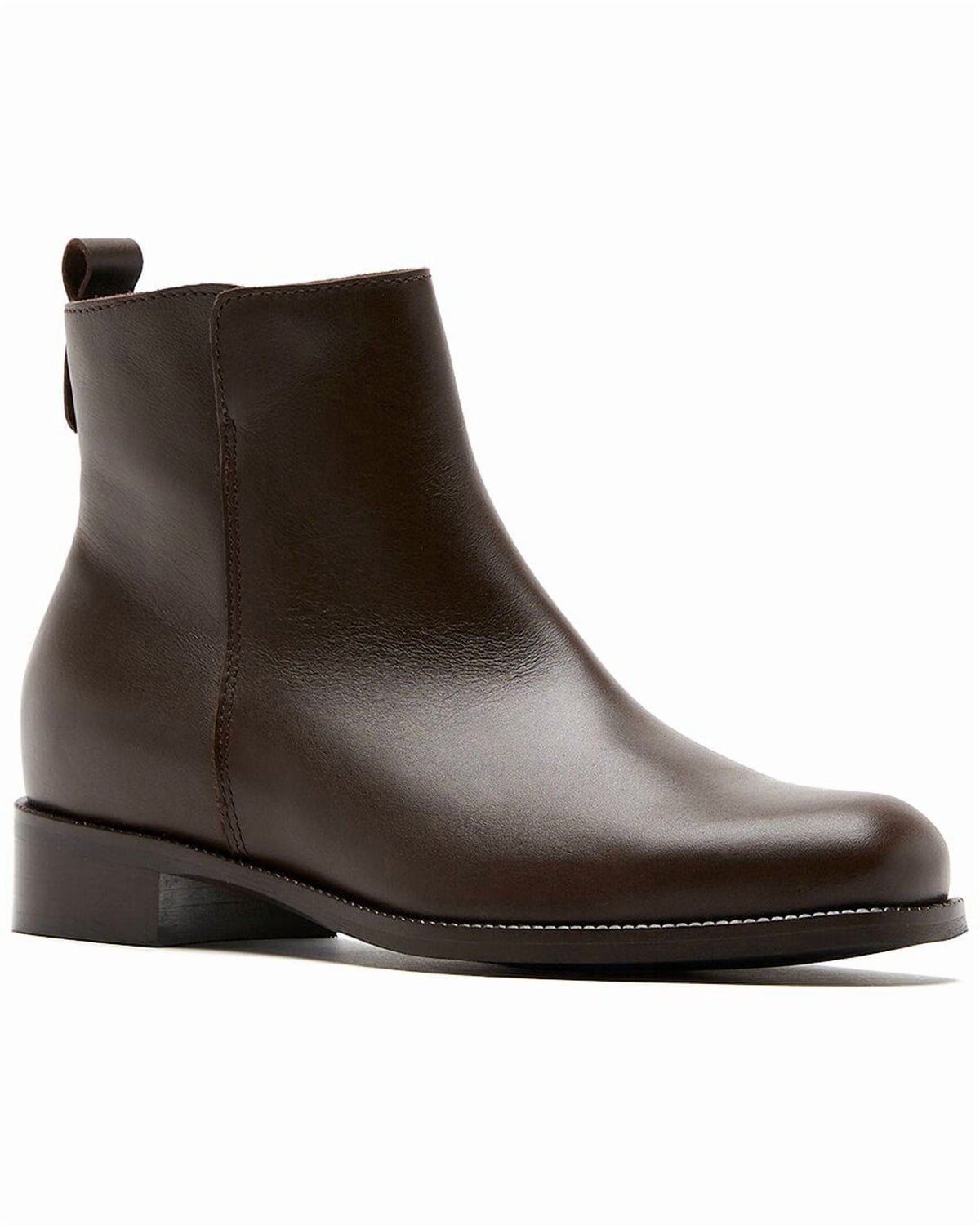 BROWN LEATHER-