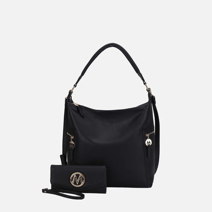 Ophelia Hobo Bag and Wallet Set