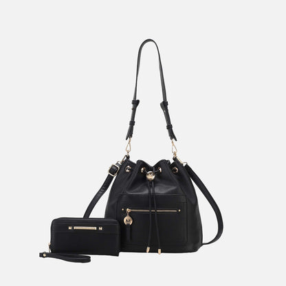 Larissa Bucket Bag and Wallet Set