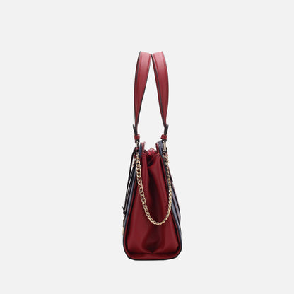 MKF Collection by Mia K. - Amy Color-Block Shoulder Bag