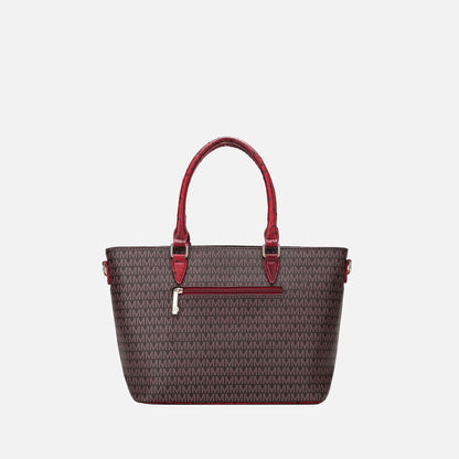 MKF Collection by Mia K. - Grace Signature Tote Bag