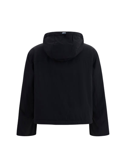 Hooded Down Jacket Black
