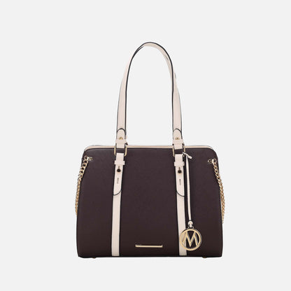 MKF Collection by Mia K. - Amy Color-Block Shoulder Bag