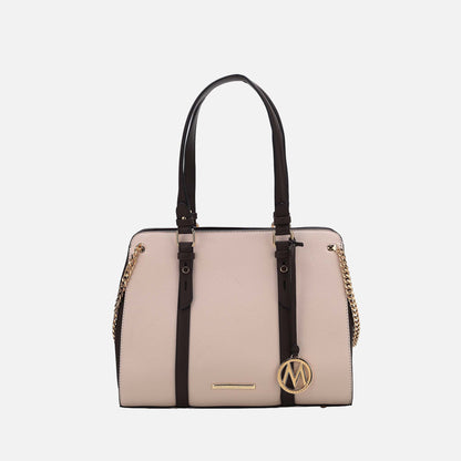 MKF Collection by Mia K. - Amy Color-Block Shoulder Bag