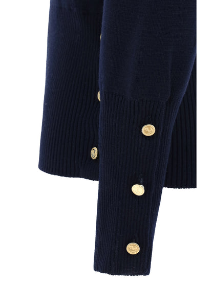 Sweater Virgin Wool Navy