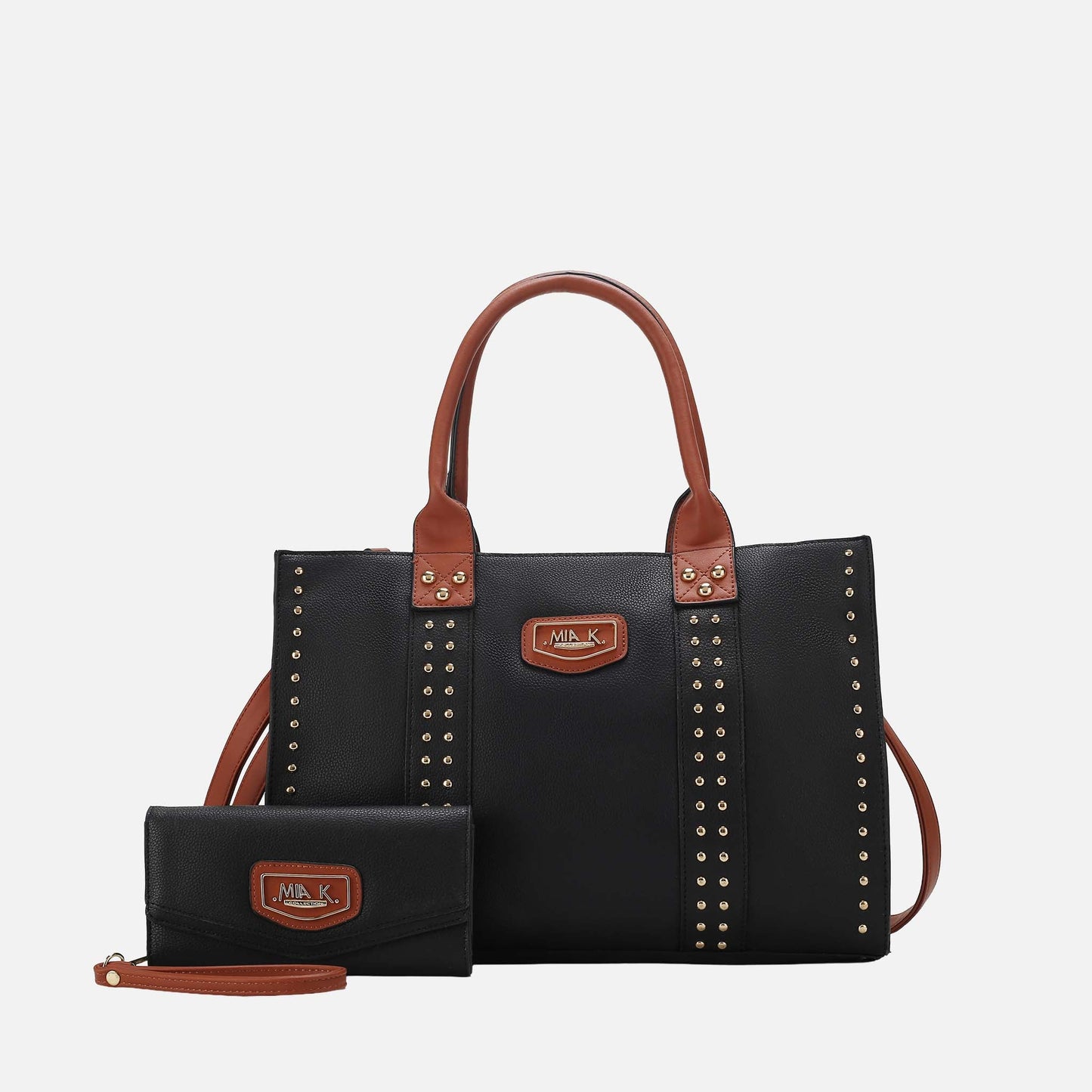 MKF Collection by Mia K. - Davina Tote Bag and Wallet Set