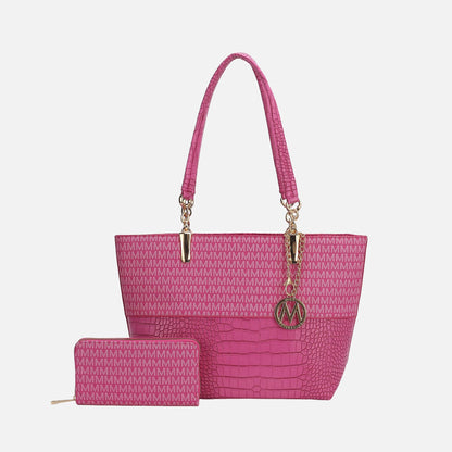 MKF Collection by Mia K. - Sasha Signature Tote Bag