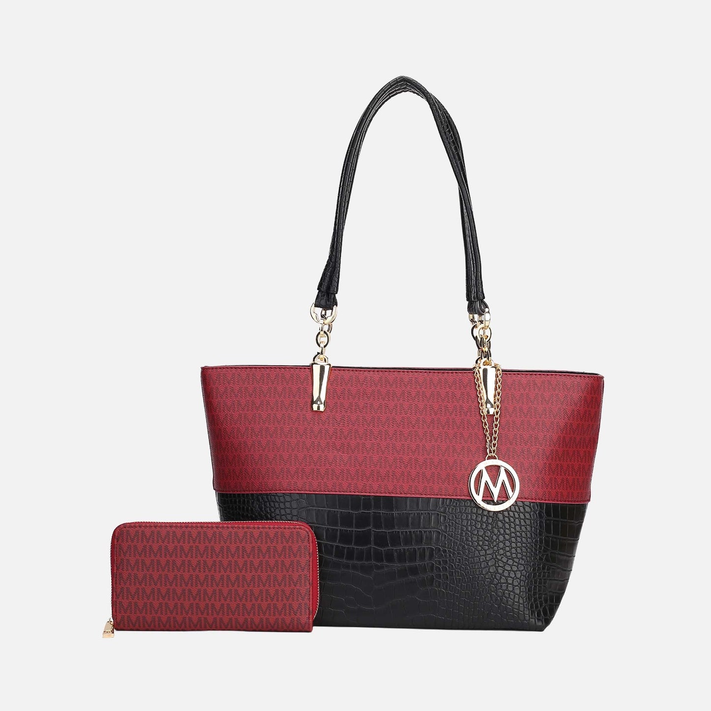 MKF Collection by Mia K. - Sasha Signature Tote Bag