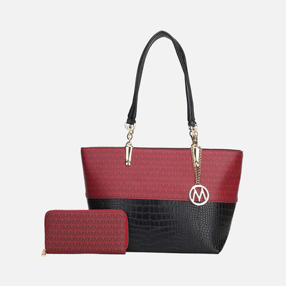MKF Collection by Mia K. - Sasha Signature Tote Bag