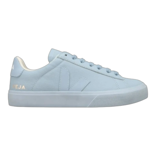 Veja Campo Women Full Steel Chromefree Leather Sneakers