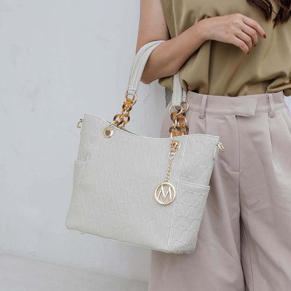 MKF Collection by Mia K. - Rylee Signature Tote Bag