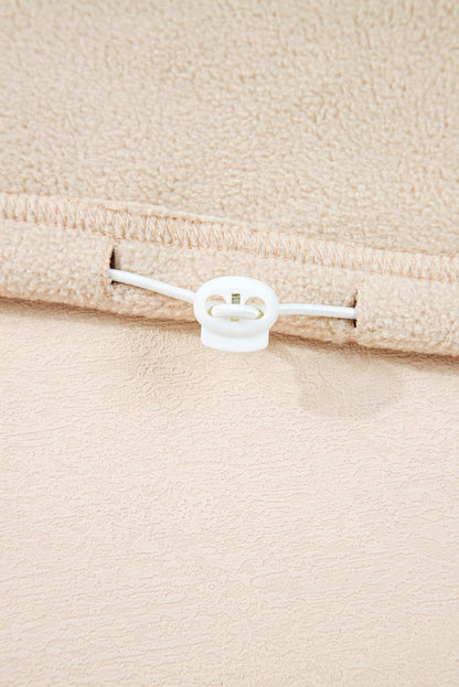 Threaded Pear Nicole Colorblock Patchwork Zipped Pullover