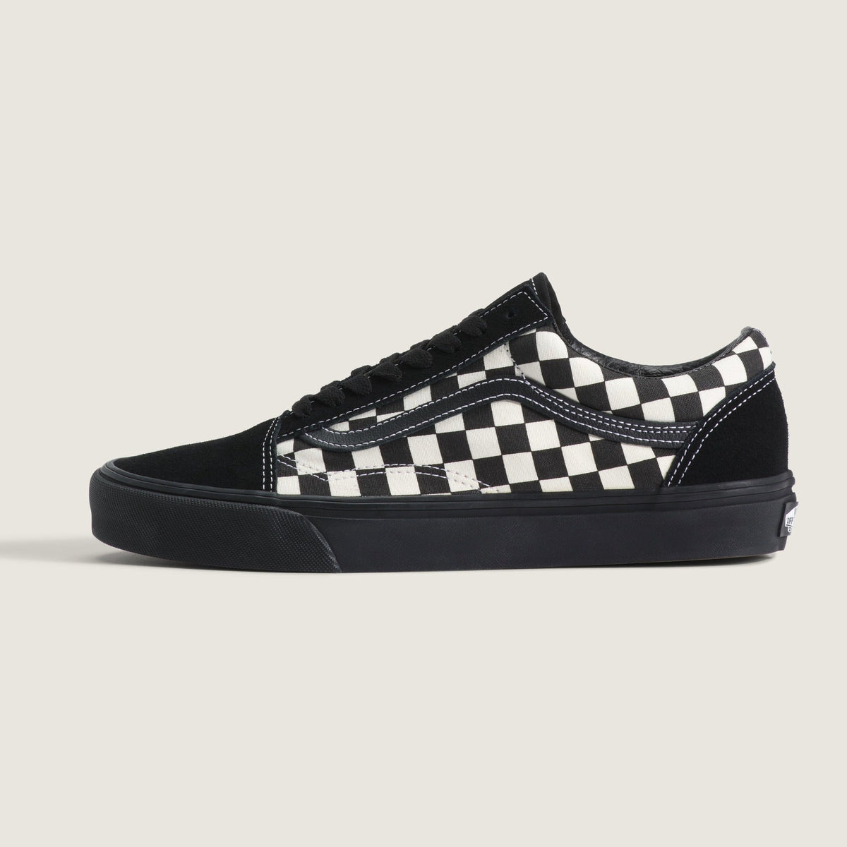 Vans Men's Old Skool Checkerboard Black White