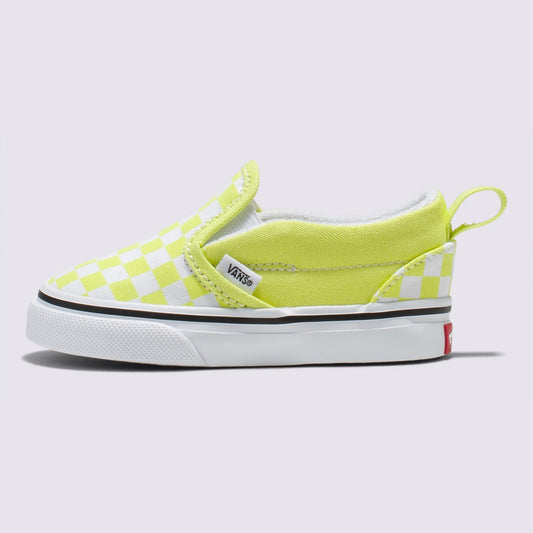 Vans Toddlers Slip-On V Checkerboard Color Theory Evening Primrose
