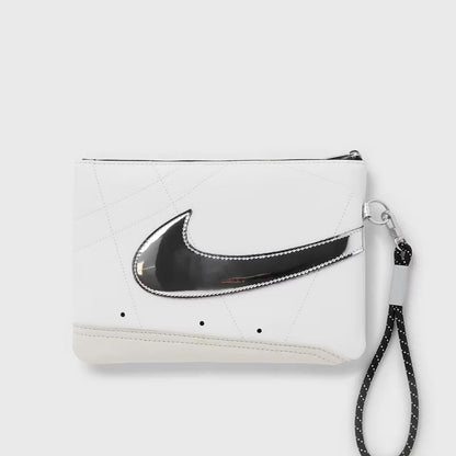 Nike Women's Icon Blazer Wristlet Large Chrome White White Metallic Silver