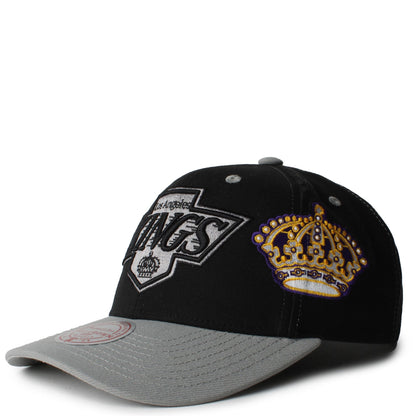 Mitchell & Ness Men's NHL Overbite Pro Snapback Vntg Kings Snapback Caps
